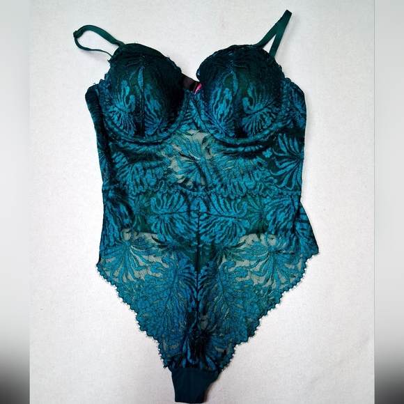La SENZA Other - La SENZA Teal and Pink Lace Detail